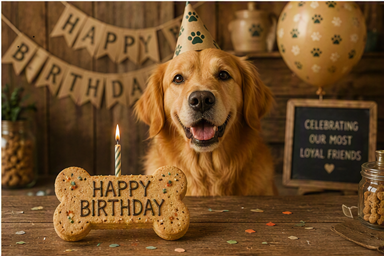 Happy Birthday & Gotcha Day Biscuits